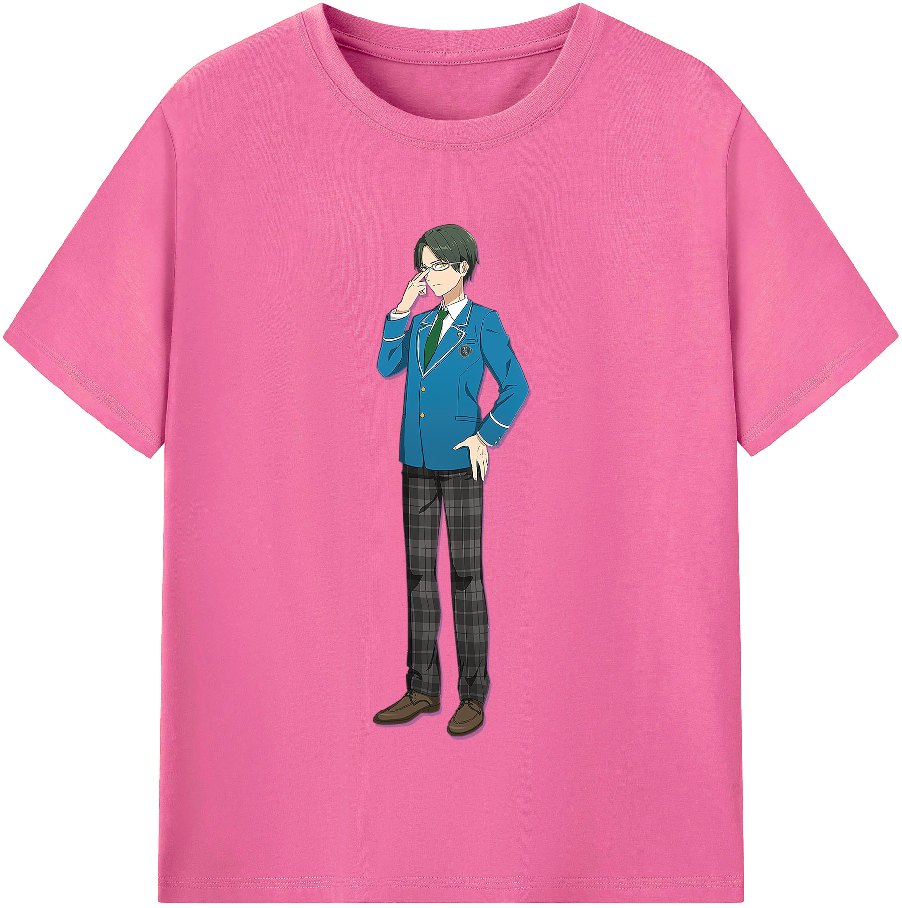 （画像用） あんさんぶるスターズ! Ensemble Stars レディースカジュアルプリントTシャツ（綿100％）